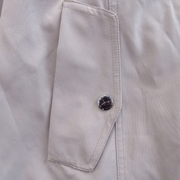 New with Tags Gallery Woman Jacket Almond/Gunmetal Color 2XL - Picture 6 of 10